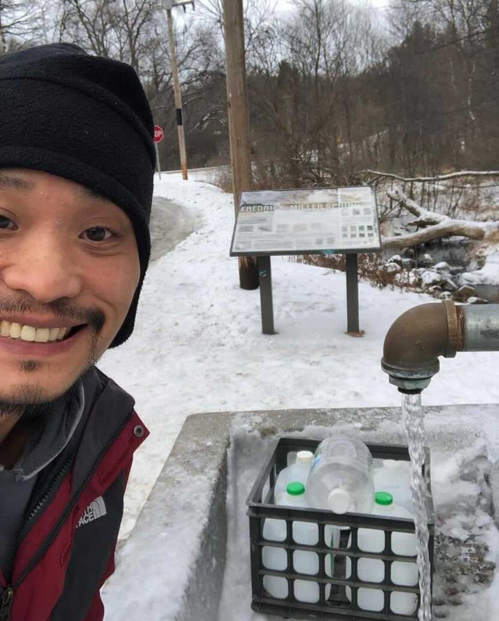 "Love collecting delicious natural spring water from Frederick Miller Springs even in -5 degree weather."-@mikevinh MN |#MNUpstreamHow do you make the most of sub-0 days? Share your story via the link in bio. — from Instagram