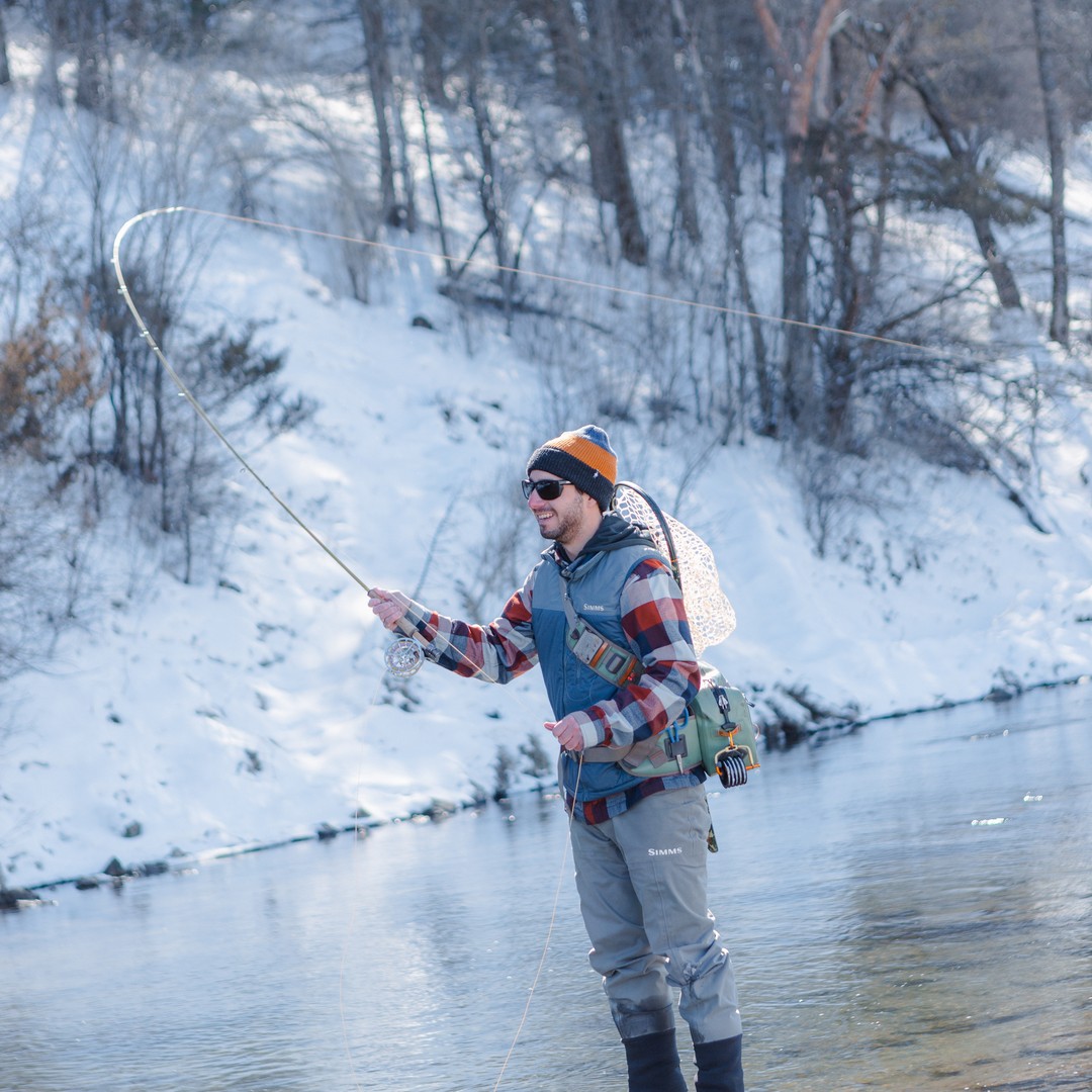 Introducing another one of our Upstream Fellows, Tyler Anderson. The photographer captured the driftless area of Southeast Minnesota, with its area known to have some of the best trout fly fishing stream in the country. Anderson hoped to showcase how community members in the area care for and celebrate their unique natural landscape while fly fishing in the middle of winter. ..#mnupstream #goupstream #lovingwherewelive #southeastmn #southeastmnphotographer — from Instagram