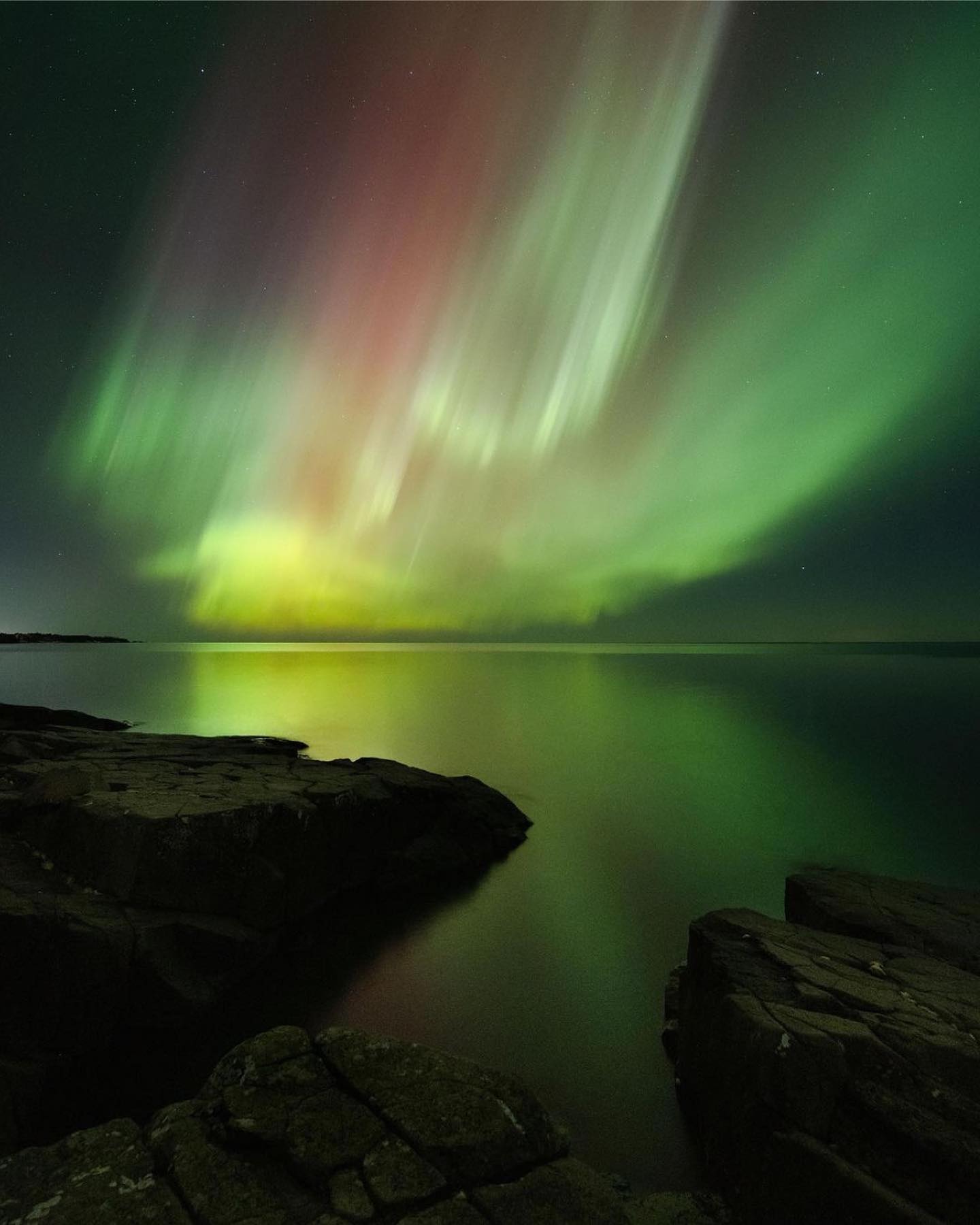 Thank you for sharing @colin.willemsen•“Coronation”Thursday’s nights Aurora show was like something out of a dream. Seeing the Northern Lights dance over Lake Superior, to the south, is something I never thought I’d see. Everything about this night was so magical and I’m glad so many people got to experience such a magical phenomenon.#mnupstream #upstream #minnesota #twincities #outdoors #northernlights #exploremn #exploremnagain #discoverearth — from Instagram