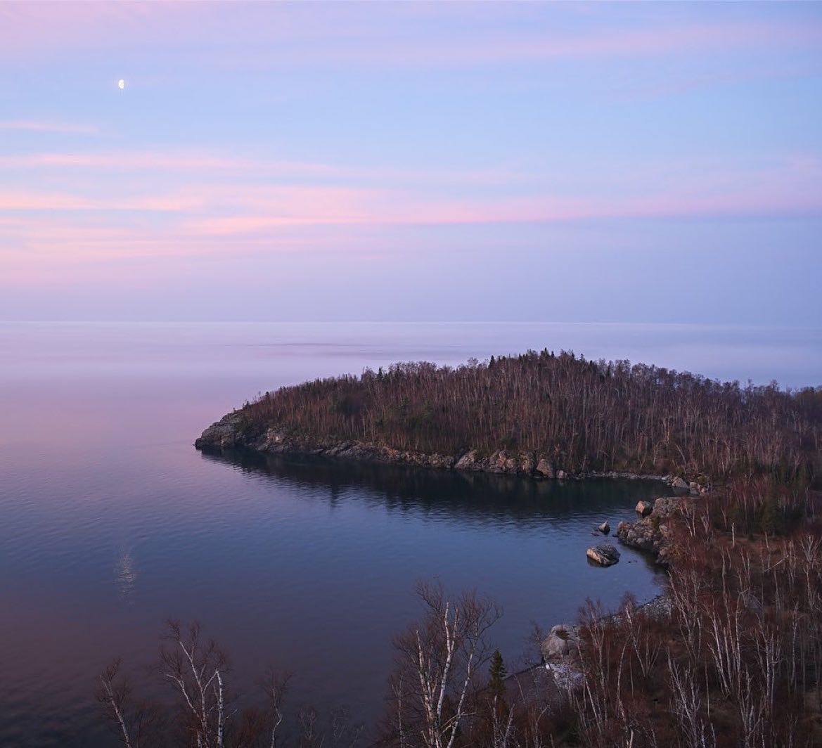 Gorgeous shot by @colin.willemsen•“In a Dream” (2023)In the tranquil embrace of a misty morning, the air hung heavy with humidity and the moon watched from above. These moments from a recent spring sunrise were fleeting but they will linger long in my memory.#mnupstream #upstream #minnesota #exploremn #northshore — from Instagram