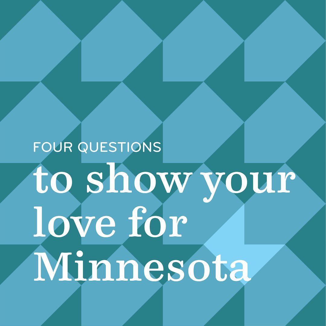 It’s no secret that we love our home state here at Upstream. Chances are that if you’re seeing this post, you do too. We brought these questions into the world to inspire Minnesotans in greater care and attention towards their favorite places in our community. Swipe through for four questions that will help you evaluate and connect with your home state. When you’re ready, visit the link in bio to share your answers and contribute towards our survey of how Minnesotans use, care for, and love our natural spaces.#MinnesotaLife #Minnesota #LovingWhereWeLive #MNUpstream — from Instagram